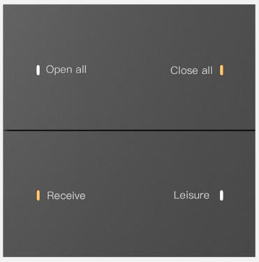 کلید 4 پل هوشمند KNX