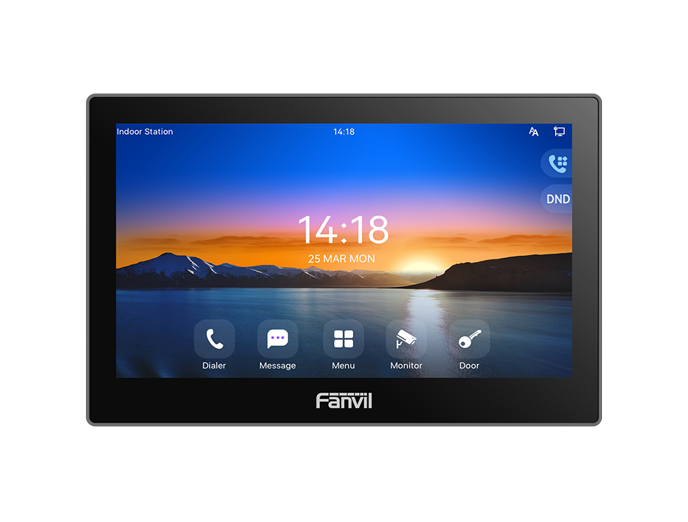 Fanvil i504 ایفون تحت شبکه لینوکس