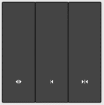 کلید پرده برقی هوشمند 1 کانال سری پیانو