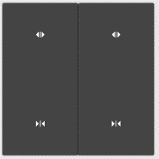 کلید هوشمند 2 کانال پرده برقی