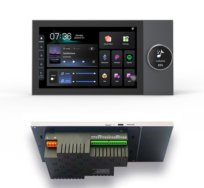 تاچ پنل 7 اینچ 2 زون